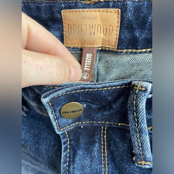DRIFTWOOD Gizelle Classic Slim Jeans Sz 24 $98 MSRP Sundance Catalog EUC Cotton - Picture 3 of 9